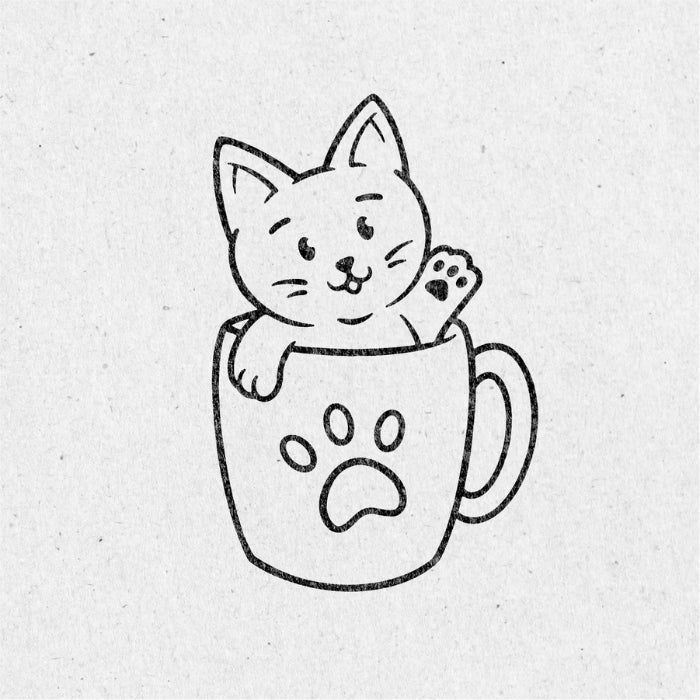 Cat Book Embosser